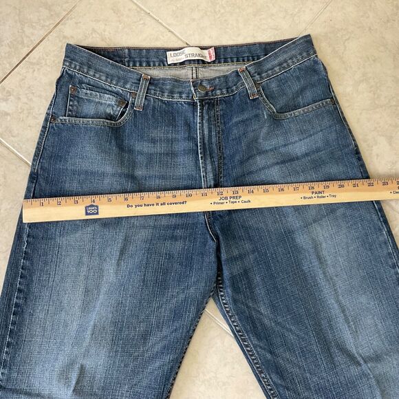 Levi's Men's 569 Loose Straight Jeans tag  34x34 actual 34x 31.5” - Picture 7 of 13